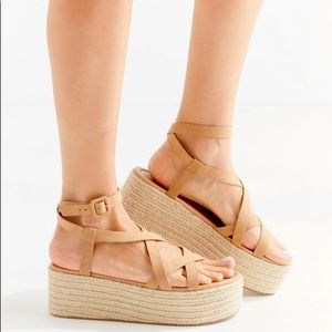 NEW Strappy Espadrille Platform Sandal